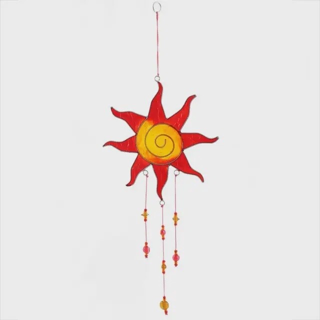 Red and Yellow Suncatcher