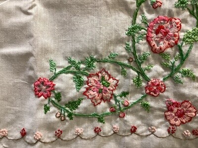 Cross Stitch Table Cloth By Sr Rosine
