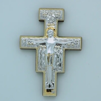 Silver San Damiano Cross