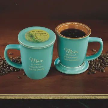 Mom Coaster and Warmer Coffee Mug