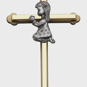 Praying Child (Boy or Girl) Wall Cross