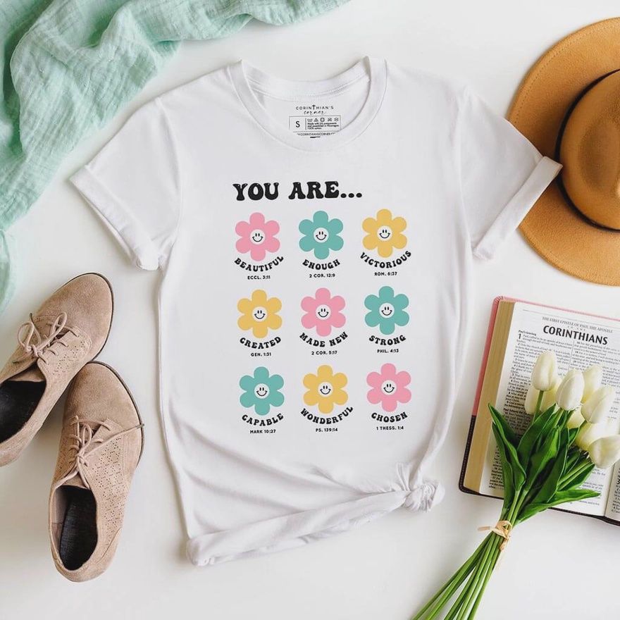 Graphic T-Shirts Corinthian&#39;s Corner, Style: You Are..., Size: Small