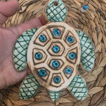 Handmade Ceramic Turtle