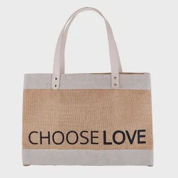 Market Tote Bag Choose Love