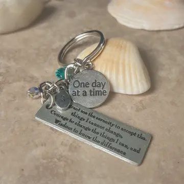 Serenity Prayer Key Chain