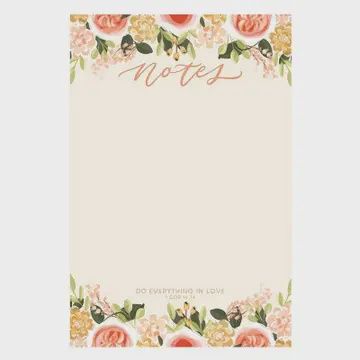 Loveall Notepad Do Everything in Love