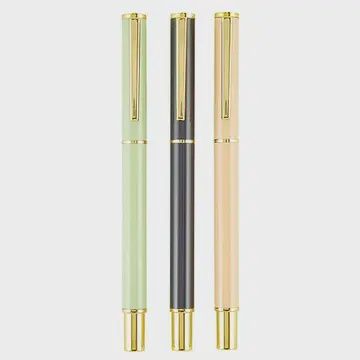 Pen Set Green Floral