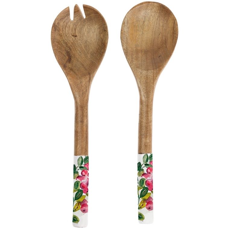 Cranberry Wreath Salad Servers