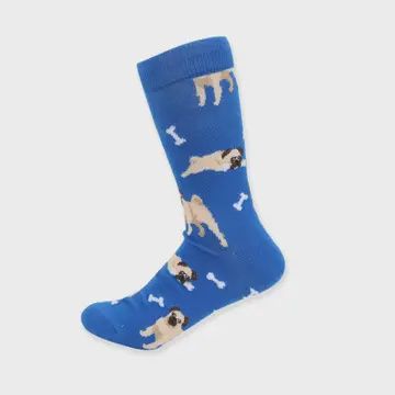 Pug Dog Socks