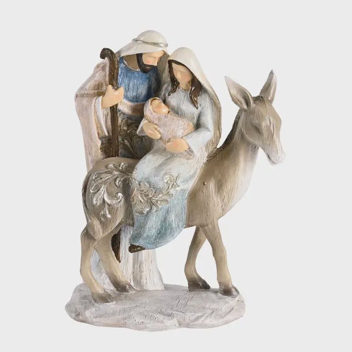 Holy Family with Mary on Donkey