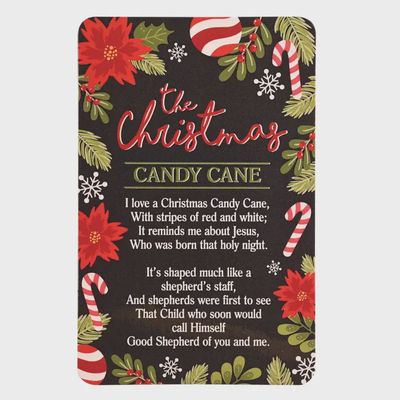 Candy Cane Pocketcard