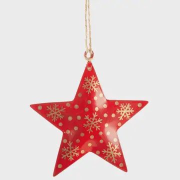 Red Star Ornaments