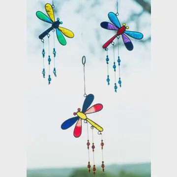 Multicolored Dragonfly Suncatcher