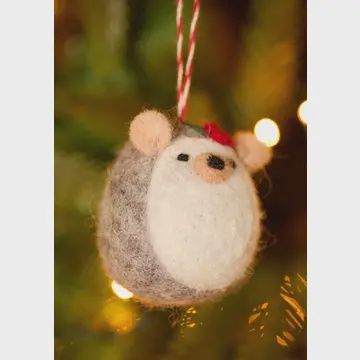 Felted Animal Ornaments