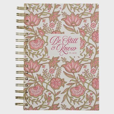 Be Still &amp; Know Wire bound Notebook