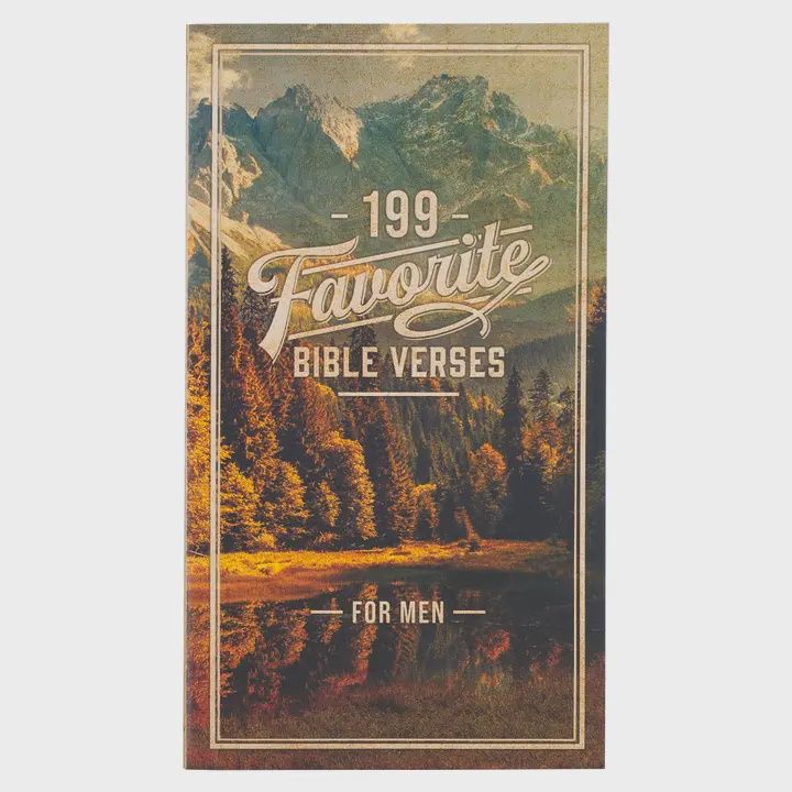 Favorite Bible Verses for Men