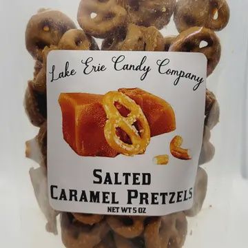 Salted Caramel Pretzels