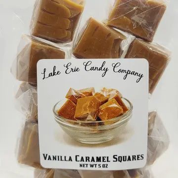 Vanilla Caramel Squares