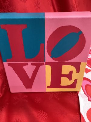 LOVE Valentine Letter Sign