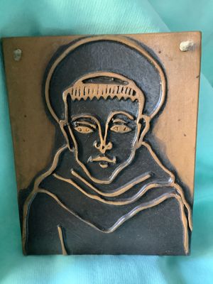 Ceramic Tile Stylized St. Francis