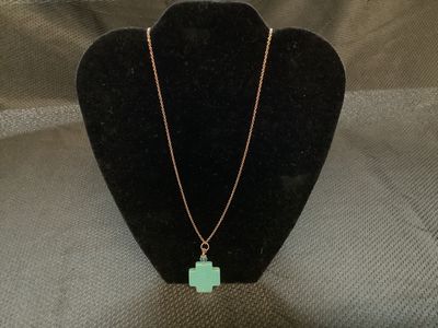 Semi-Precious Pendant Necklace
