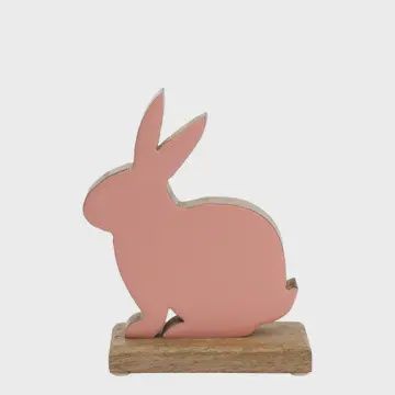 Mango Wood Bunny 6.5&quot;
