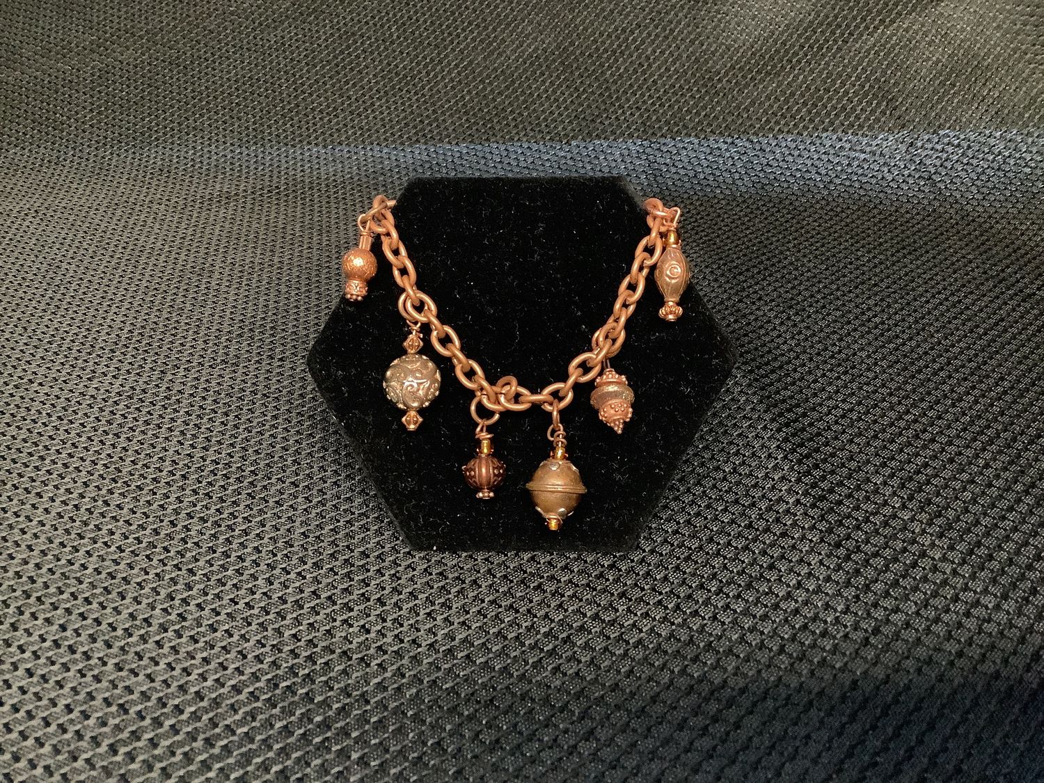 Copper Dangle Bracelet