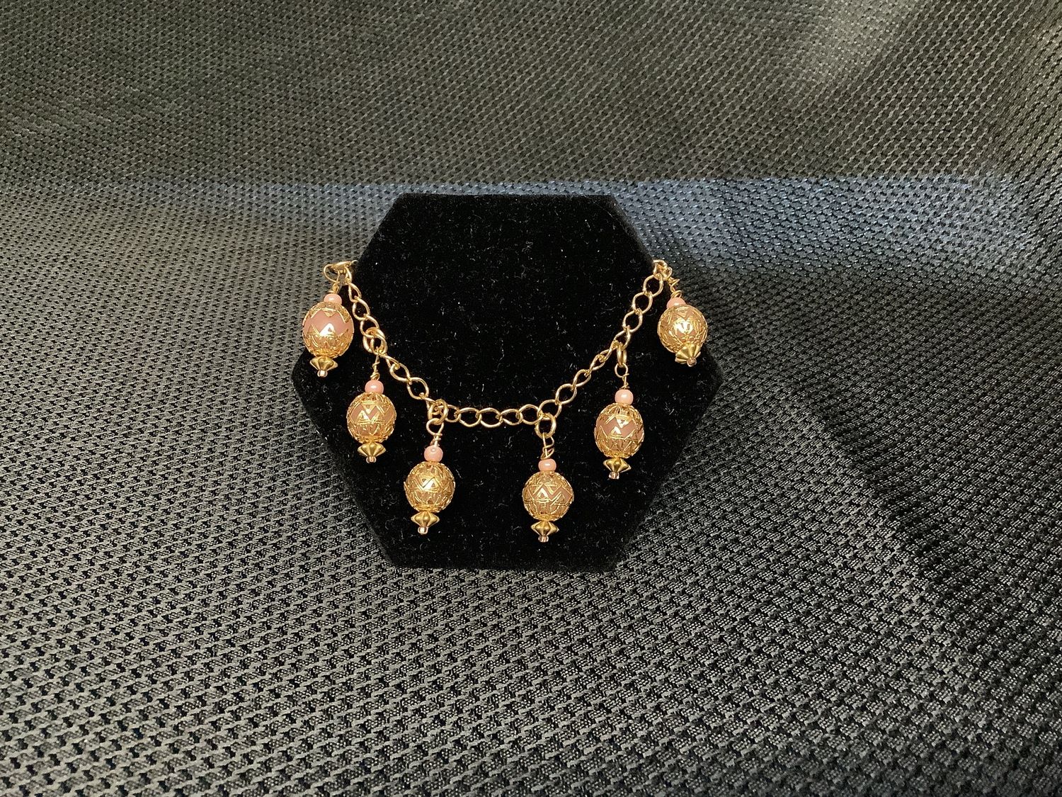 Pink Dangle Bracelet
