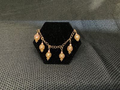 Pink Dangle Bracelet