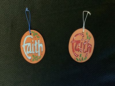 Inspirational Word Tile Faith