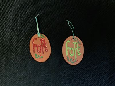 Inspirational Word Tile Hope