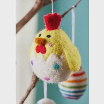 Felt Chicken Egg