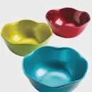 Lacquer Spun Bamboo Salad Bowl
