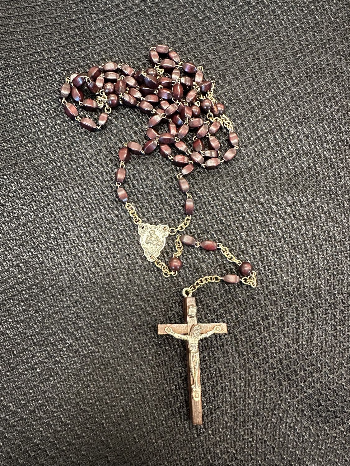 Seven Decade Rosaries, Style: Dark Brown Rosary