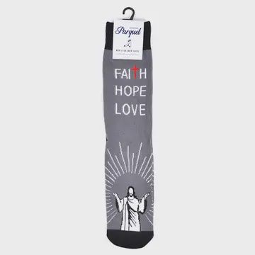 Faith, Hope &amp; Love Socks