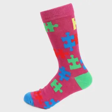 Puzzle Pieces Socks