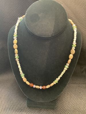 Jasper Stone Necklace by Sr. Martha Herkness