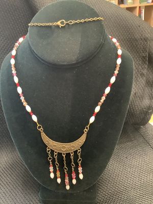 Boho Moon Necklace by Sr. Martha Herkness