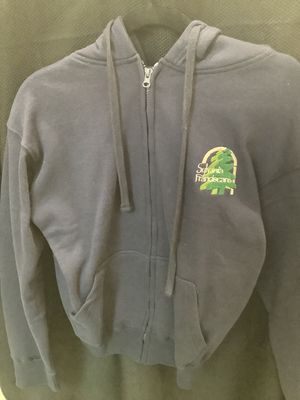 Full Zipper Sylvania Franciscan Sweatshirt Navy