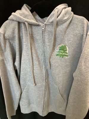 Full Zipper Sylvania Franciscan Sweatshirt  Grey