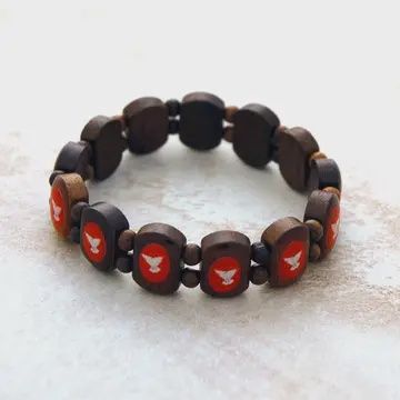 Holy Spirit Wood Bracelet