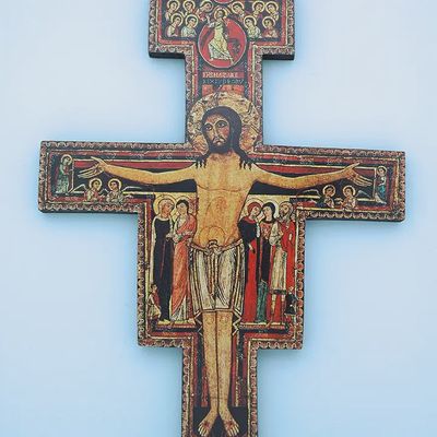 San Damiano Wall Cross 5.5&quot;