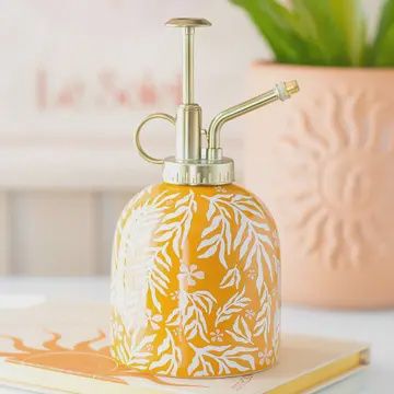 Summer Leaf Ceramic Plant Mister