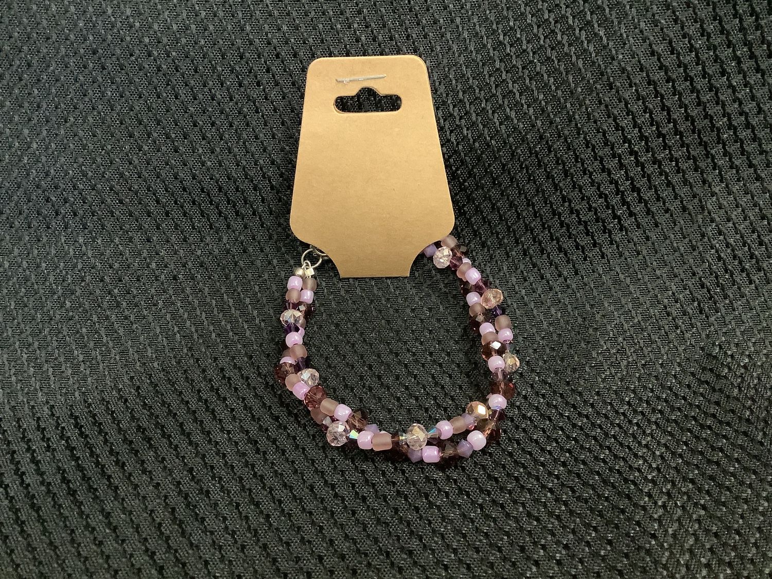 Purple Beaded Bracelet