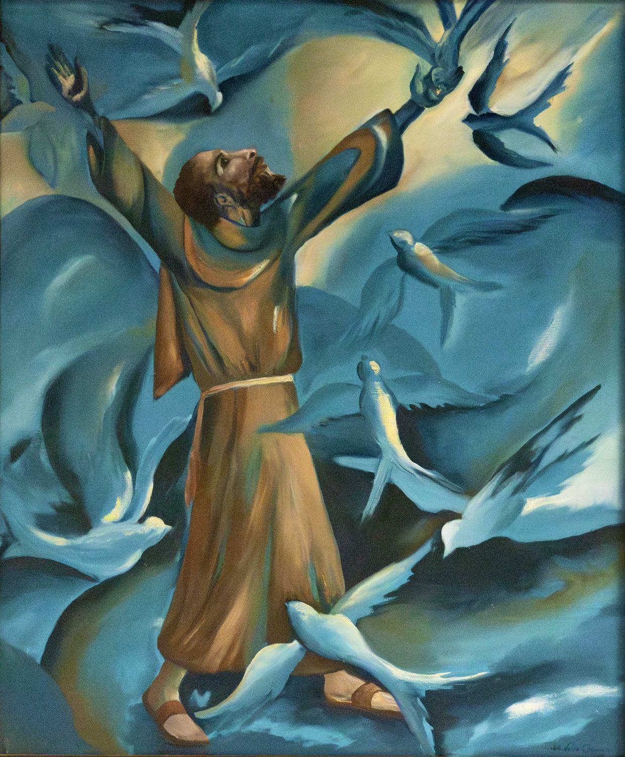 Sr. Helen Chmura 8 x 8 Canvas Art