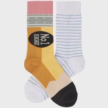 No. 1 Teacher Socks