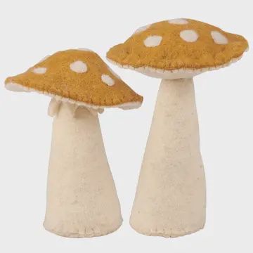 Toadstool Mushroom Critter Set