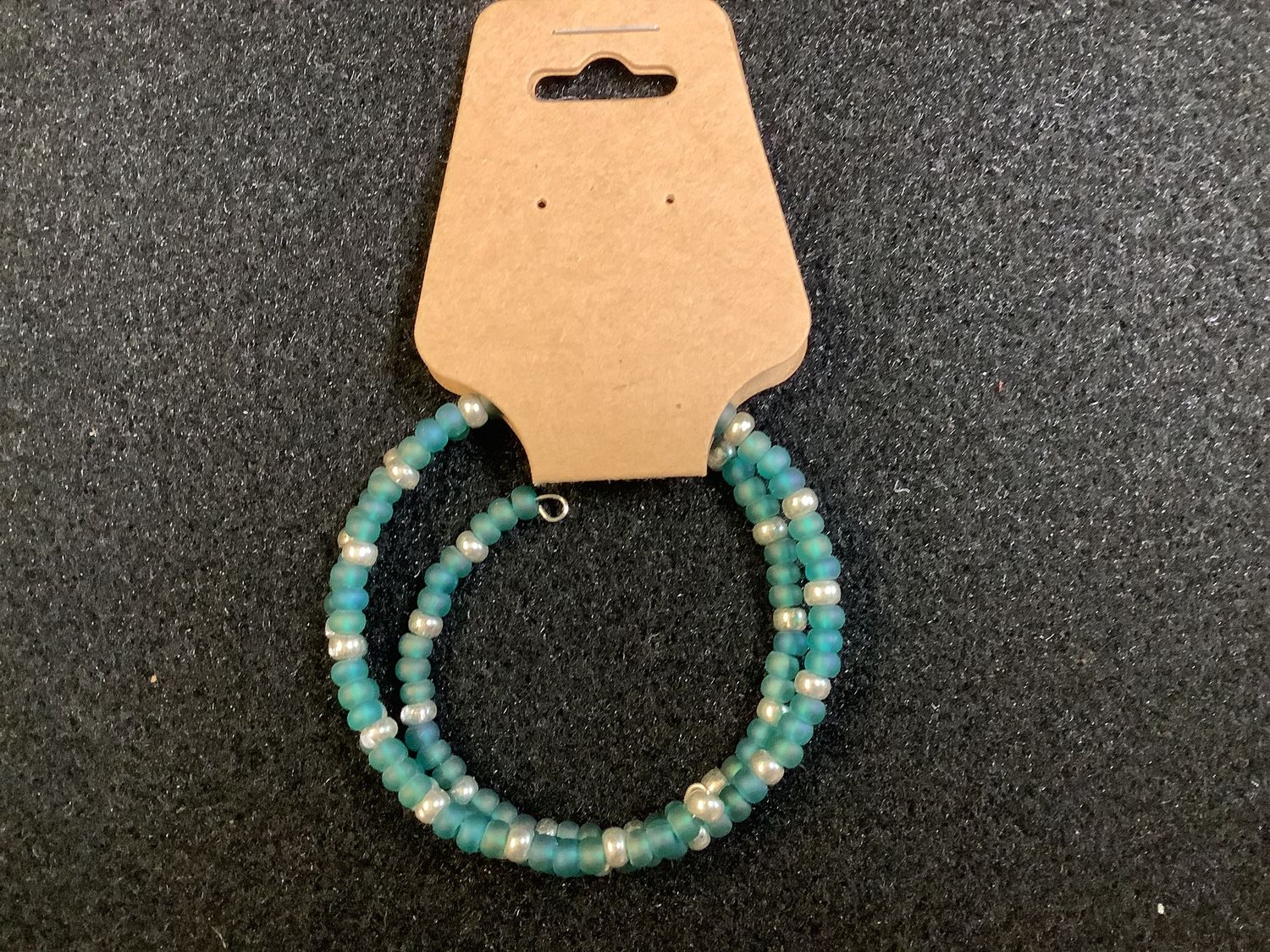 Turquoise Memory Wire Bracelet