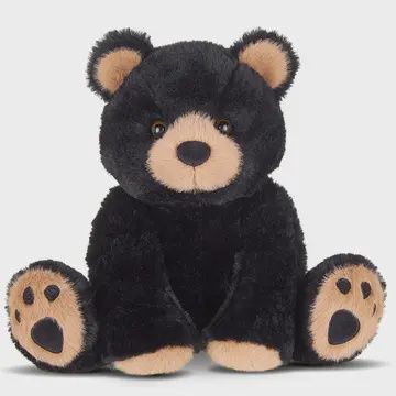 Woody the Plush Black Bear