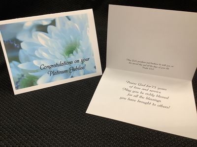 Jubilee Card - JU SH 301